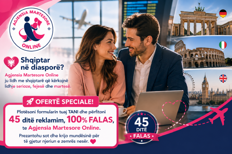 Shqiptar në diasporë? Agjensia Martesore Online ju lidh me shqiptarë që ...