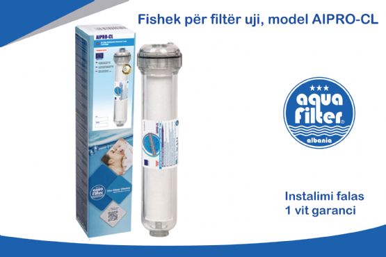 Fishek për filtër uji, model AIPRO-CL nga Aqua Filter Albania, Filtra uj...