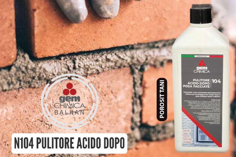 PULITORE ACIDO DOPO detergjent acid per heqjen e llaçit, Pastrues per mb...