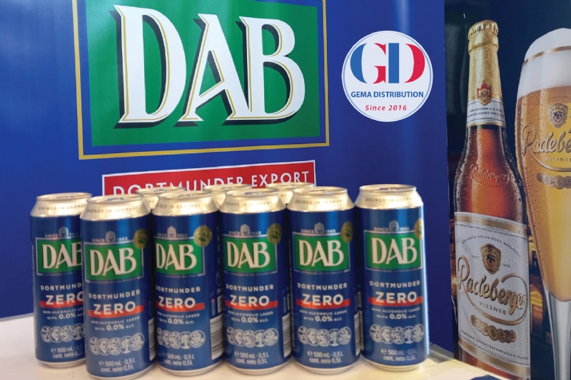 Gema distribution, Birra pa alkool prane Liqenit Artificial, Market me b...