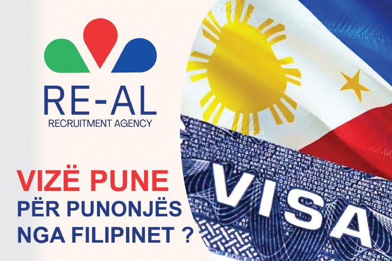 Sherbime rekrutimi per filipineze, Vize pune per punonjes nga filipinet,...