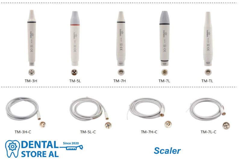  Pjesë këmbimi për poltrona të ndryshëm per klinika dentare Lezhe, Pajisje për heqjen e gurëzave dhe higjienën dentare, Scaler per klinika dentare, Ultrasonic Scaler per klinika dentare, Shiringë ajër uji per klinika dentare